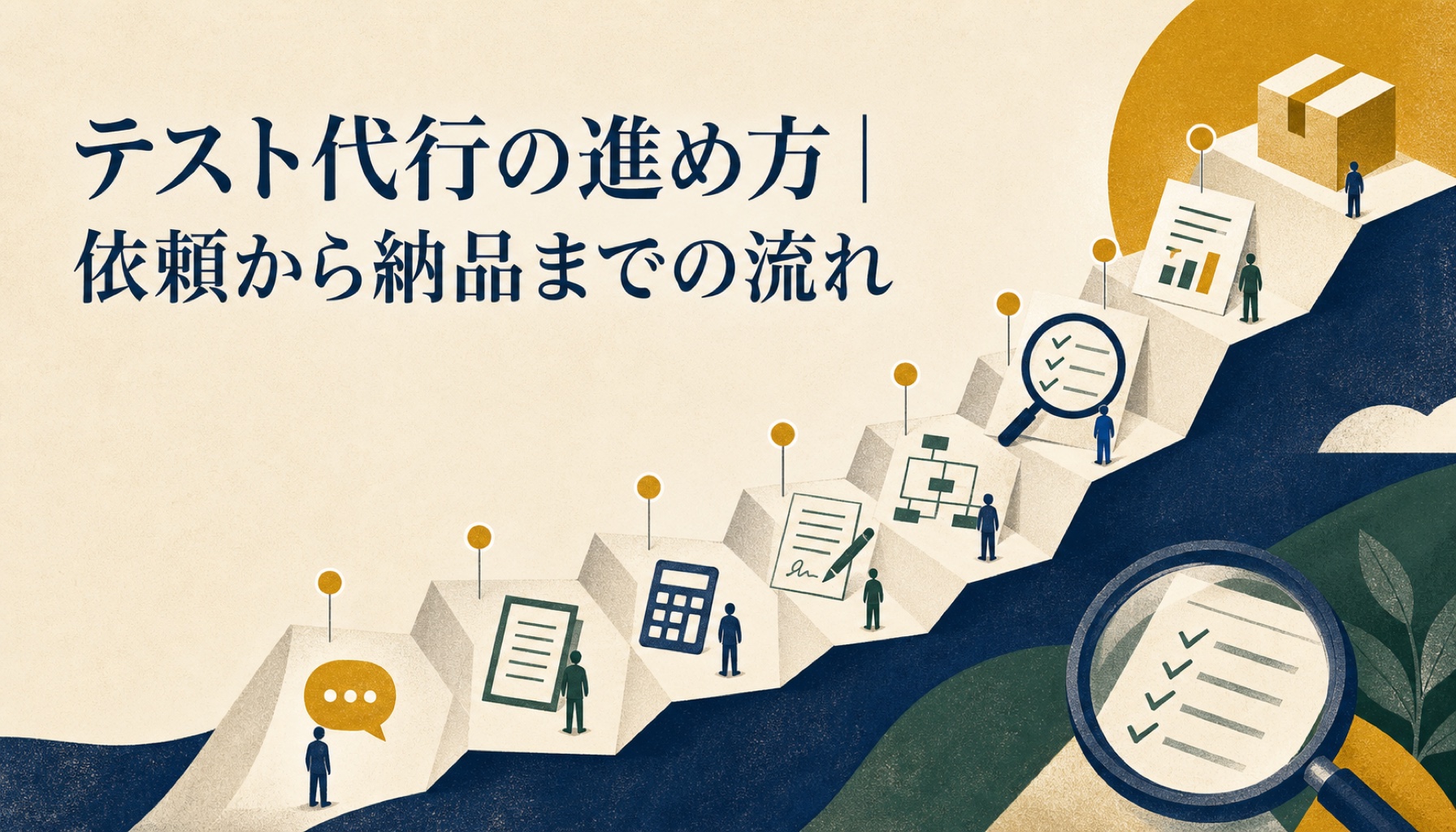 テスト代行の進め方