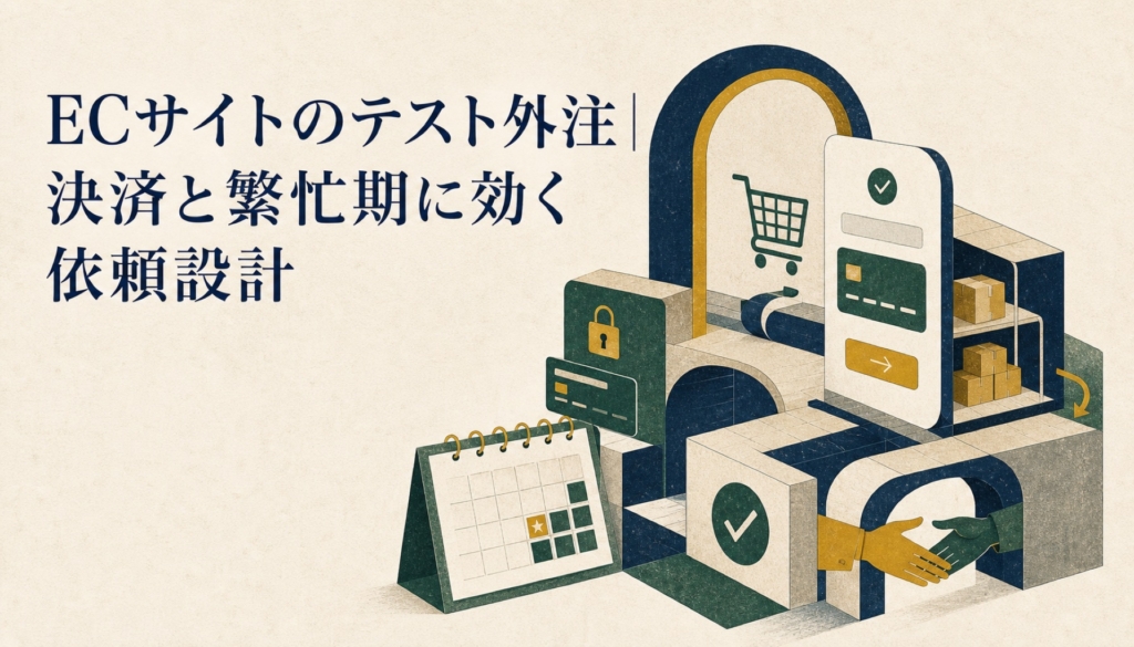 ECサイトのテスト外注