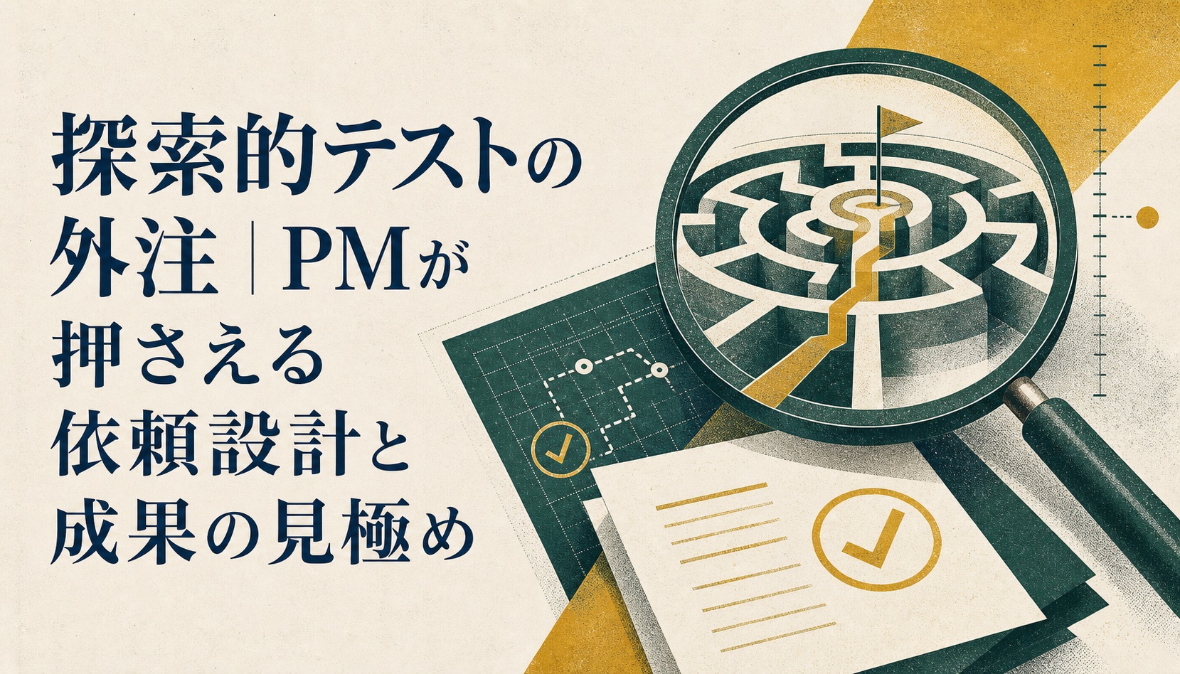 探索的テストの外注