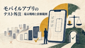 モバイルアプリのテスト外注