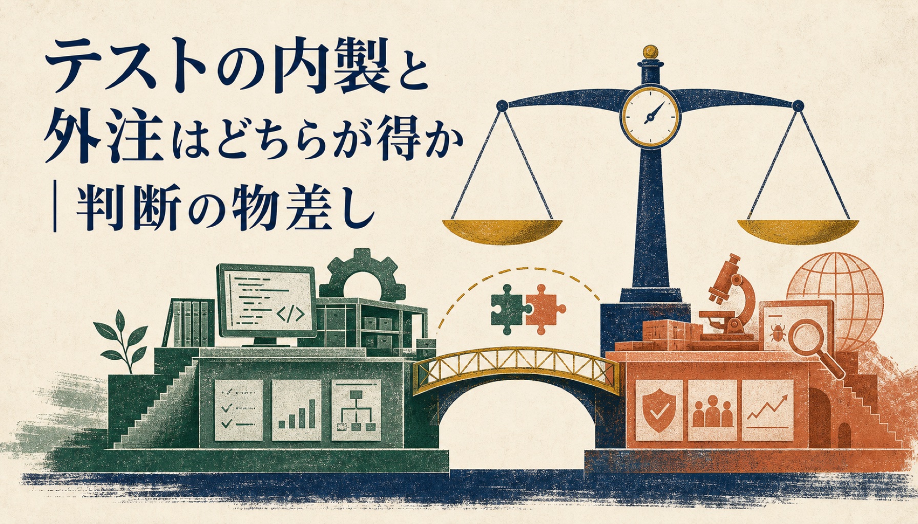テストの内製と外注