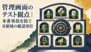 管理画面のテスト観点