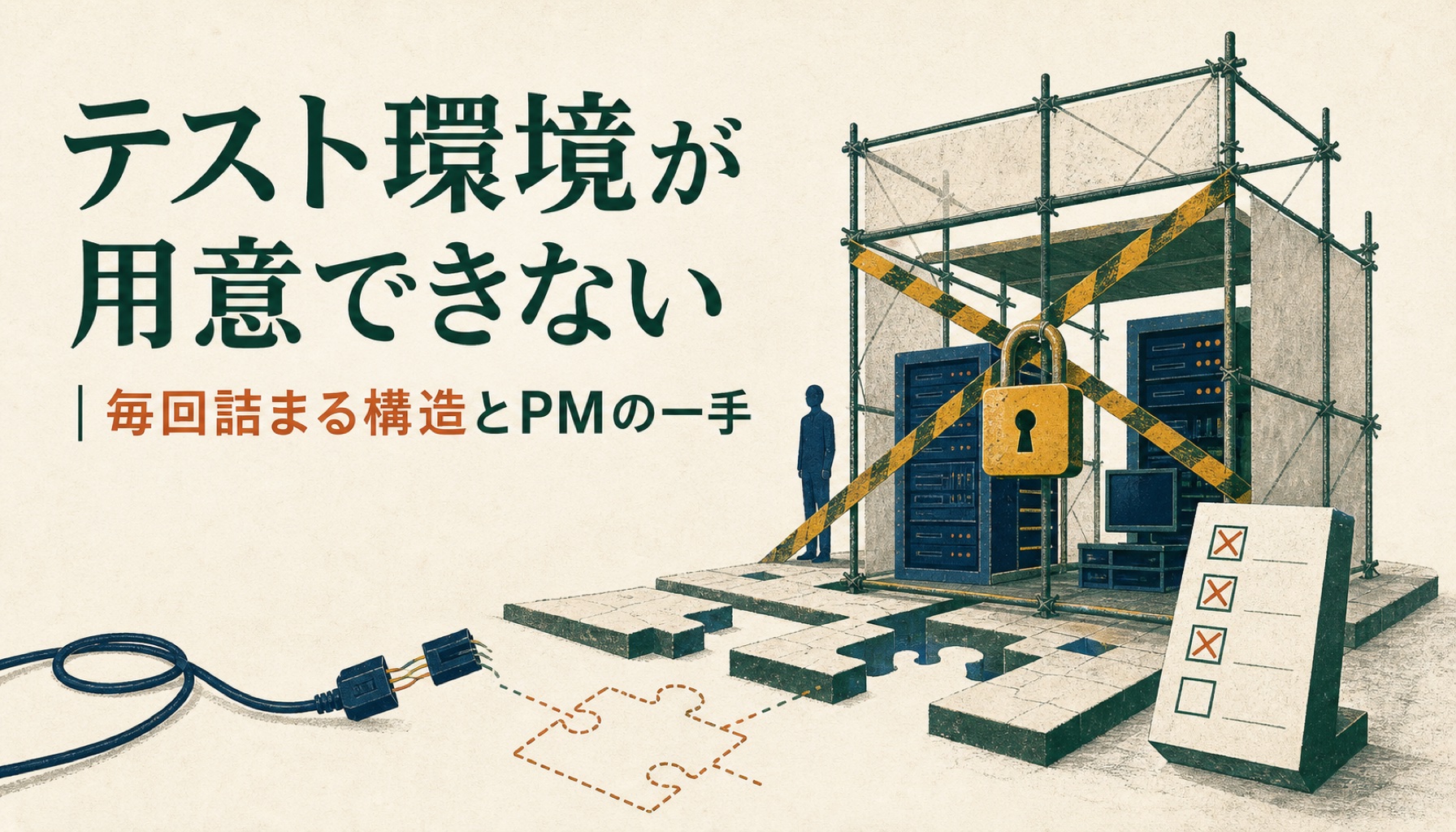テスト環境が用意できない