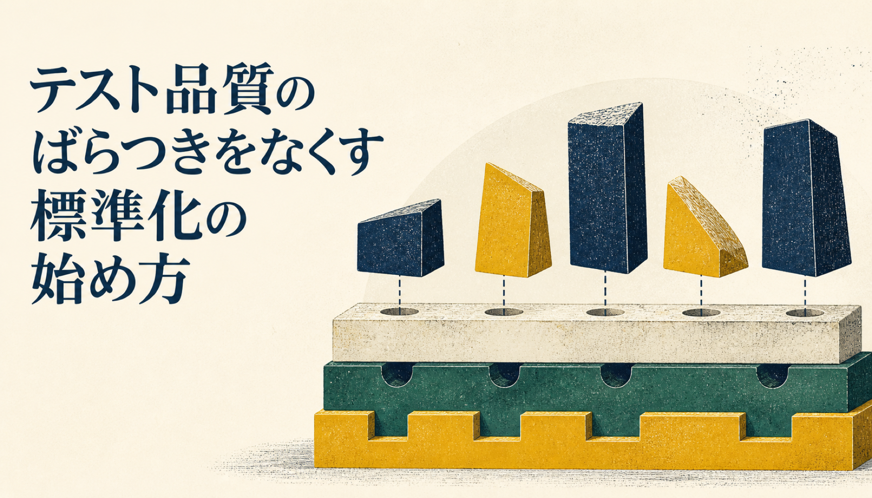 テスト品質のばらつき