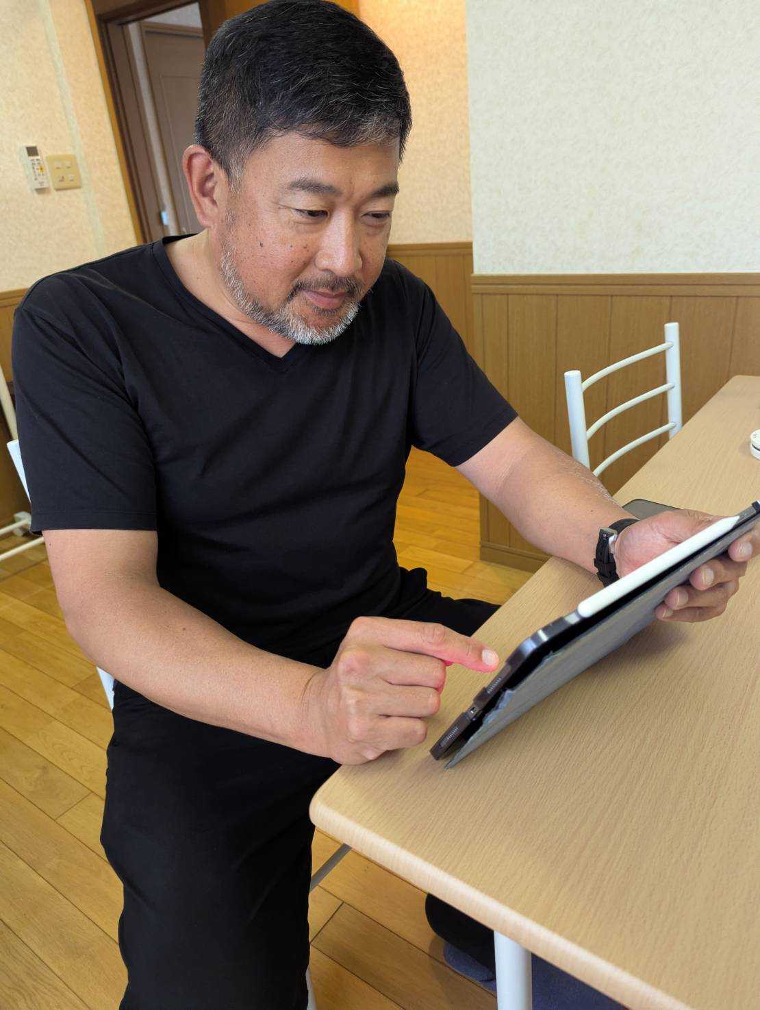 スマートロック管理の様子